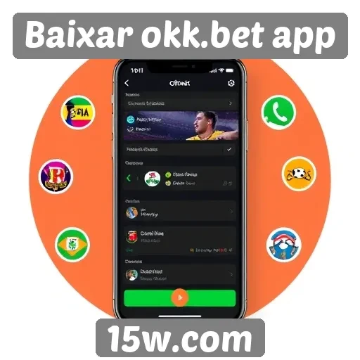 Recurso de download do aplicativo Okk.bet